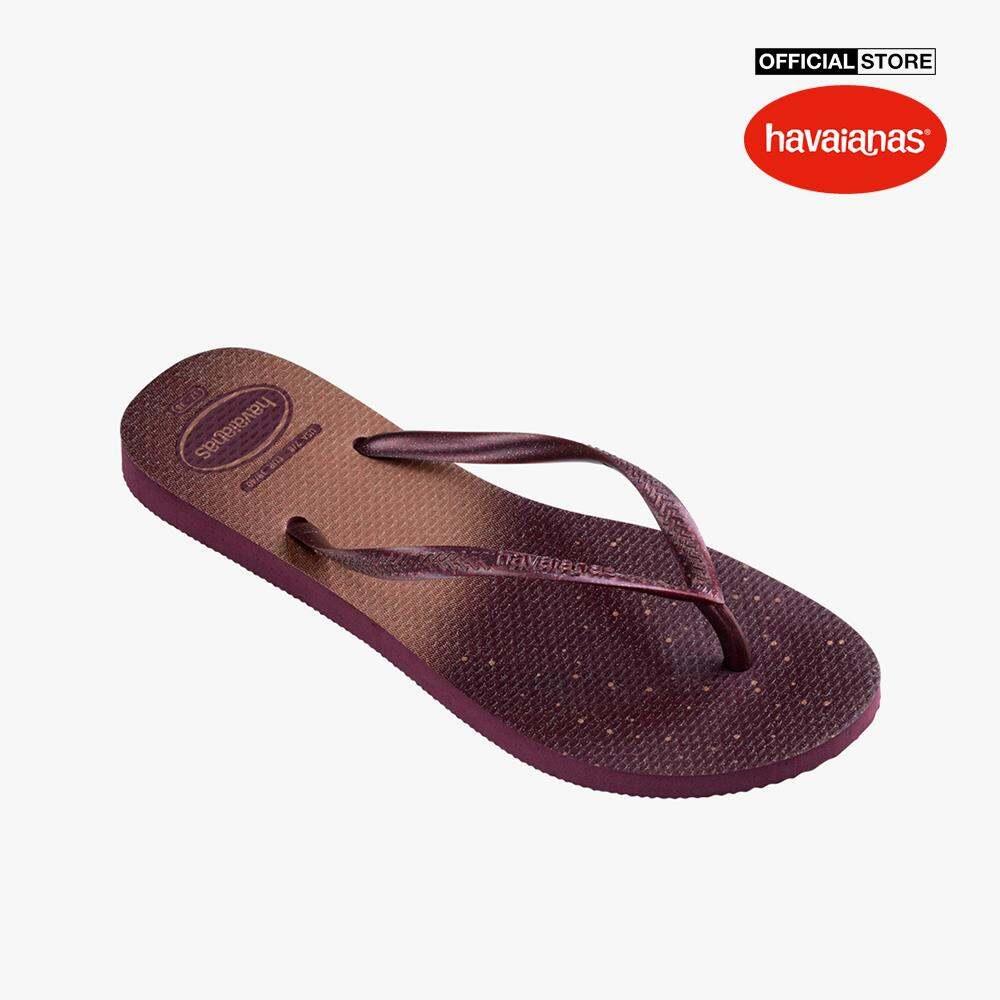 HAVAIANAS - Dép kẹp nữ Chinelo Feminino Slim Gloss 4145617