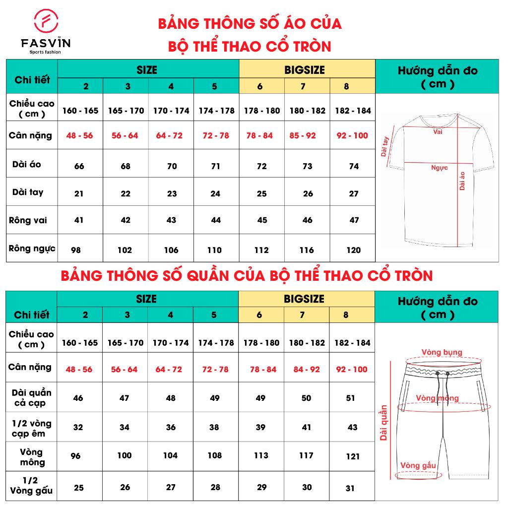 Combo Bộ quần áo, sịp thể thao nam Fasvin AT22503.1.HN vải mềm nhẹ co giãn tốt