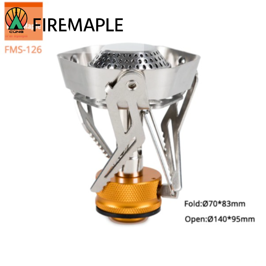 Bếp Gas Dã Ngoại Điều Áp Mini Chuyên Dụng Fire Maple Ngoài Trời Nhỏ Gọn Di Động FMS-126