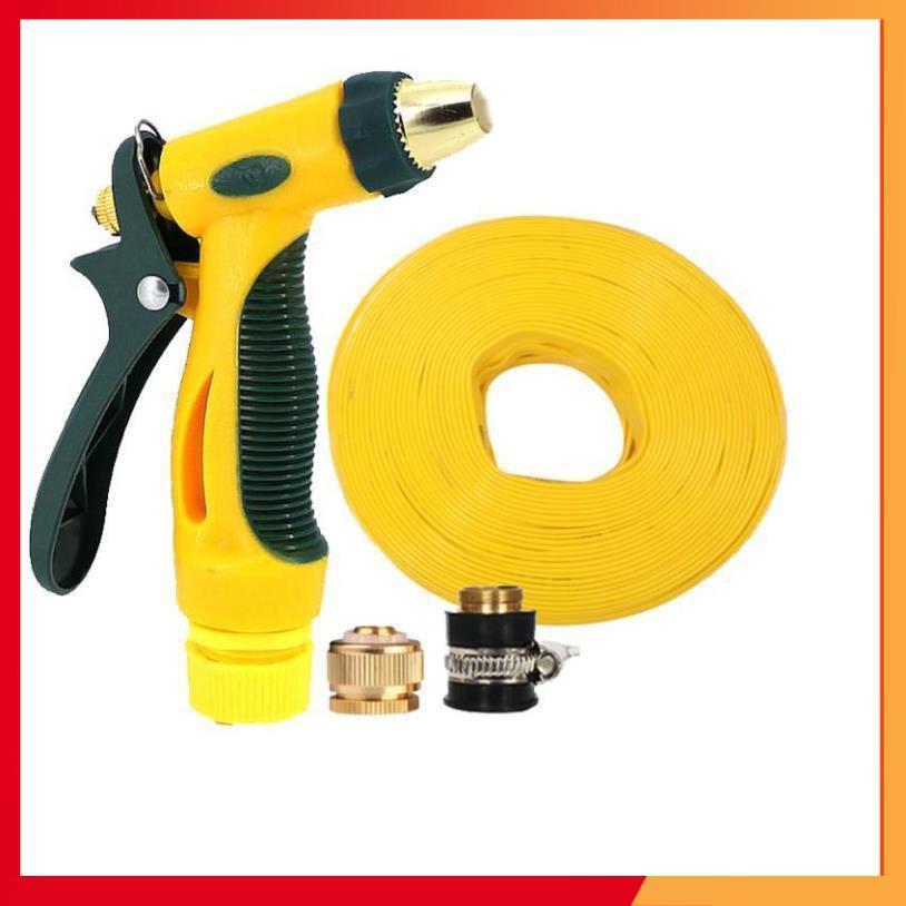 Bộ dây vòi xịt nước rửa xe, tưới cây tăng áp 3 lần,loại 3-5M 206317