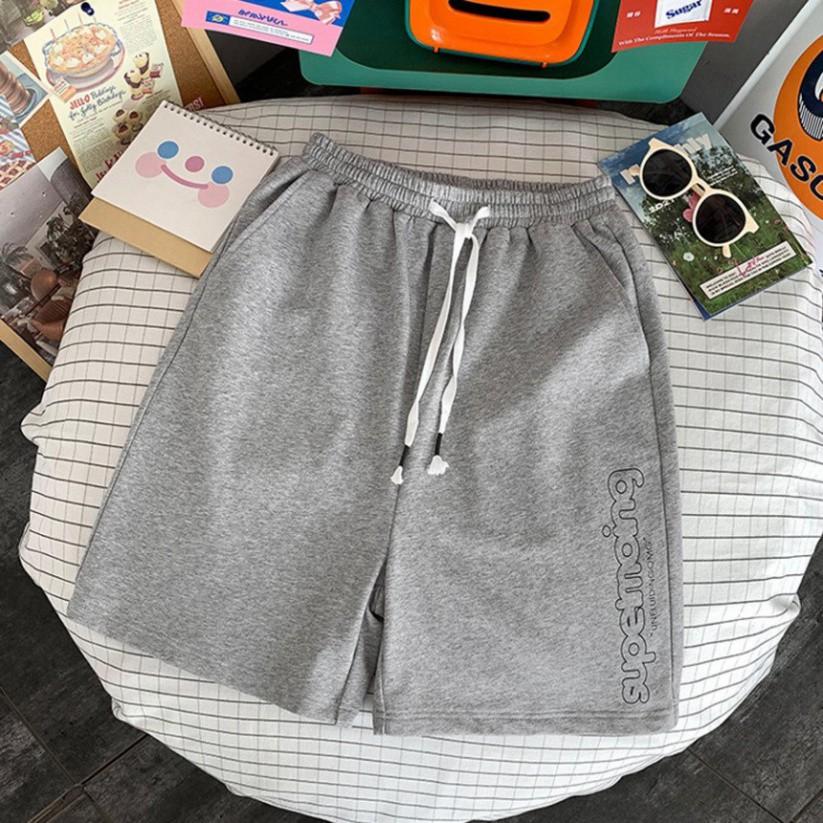 Quần Đùi Unisex Quần Đùi Nam Nữ Có Dây Rút - Chất Liệu Cotton Mềm Mịn
