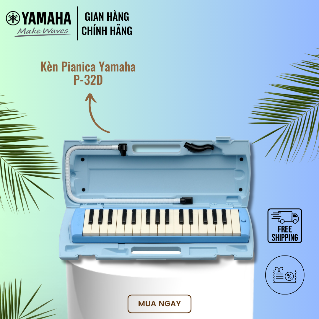 Kèn Thổi Pianica 32 phím đàn Yamaha P-32D