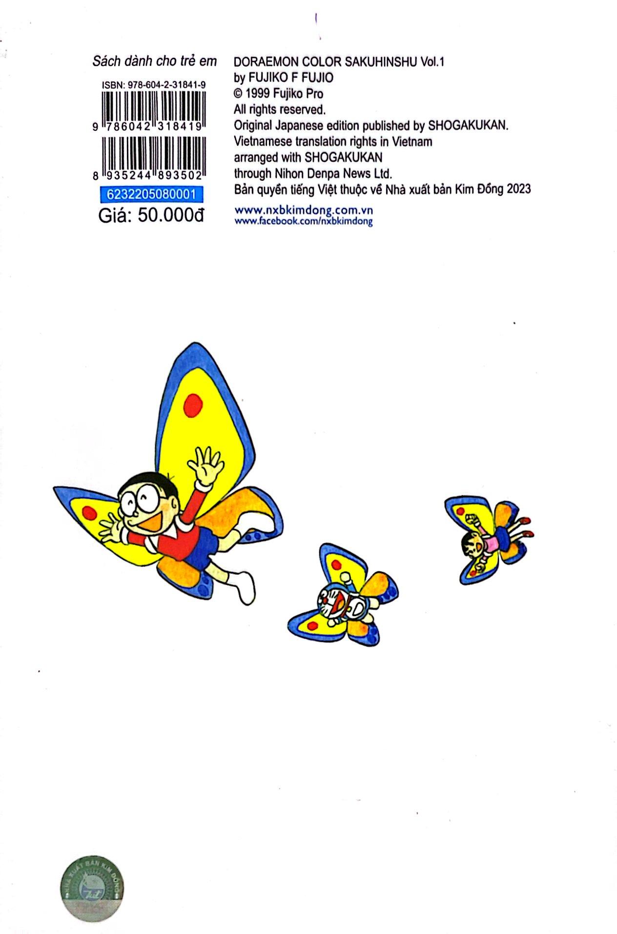 Doraemon Tuyển Tập Tranh Truyện Màu - Tập 1 (Tái Bản 2023)