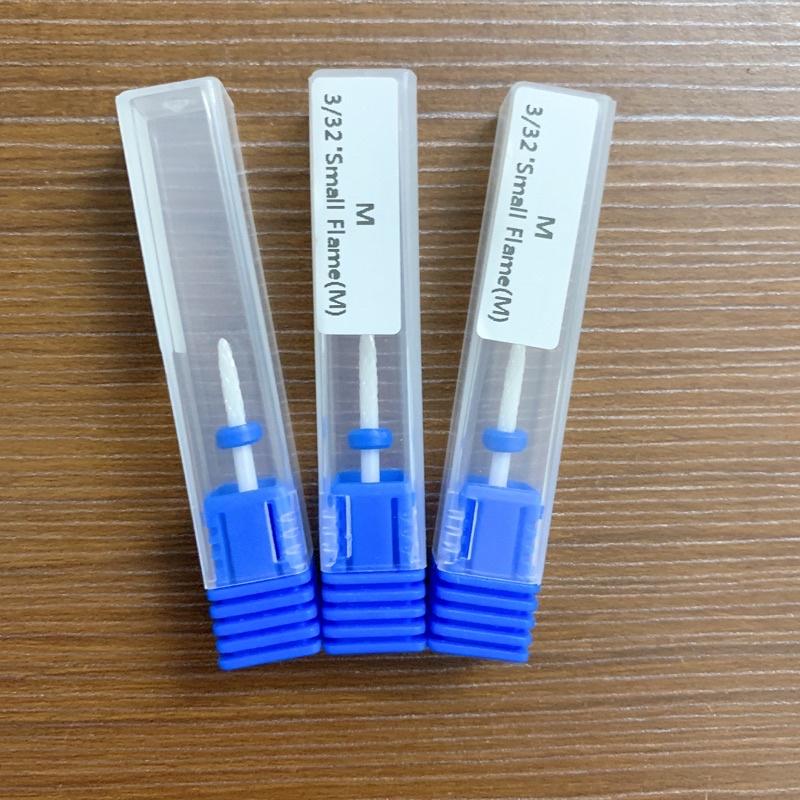 Đầu mài khoé móng bằng sứ size M, đầu mài khoé nail