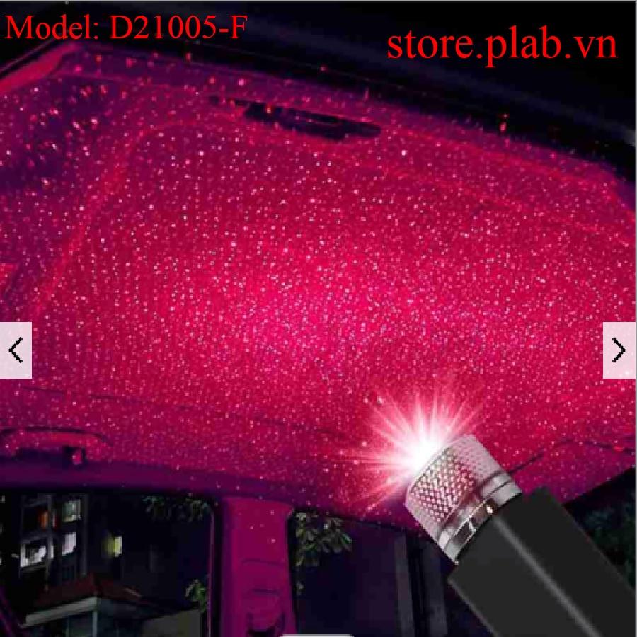 Đèn led chiếu trần xe ô tô cắm USB tiện lợi tạo bầu trời sao ánh sáng bình thường