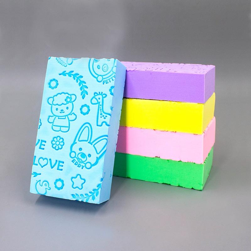 Soft Body Scrubber Bath Shower Exfoliating Scrub Sponge Body Scrub Skin Cleaner Pad SPA Brush Bathing Tools Bathroom Accessories 1Pcs