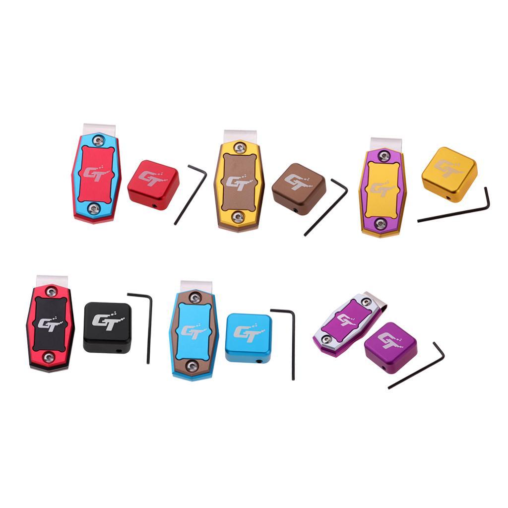 Billiard Chalk Holder Pool  Sticks Accessory with Clip Black