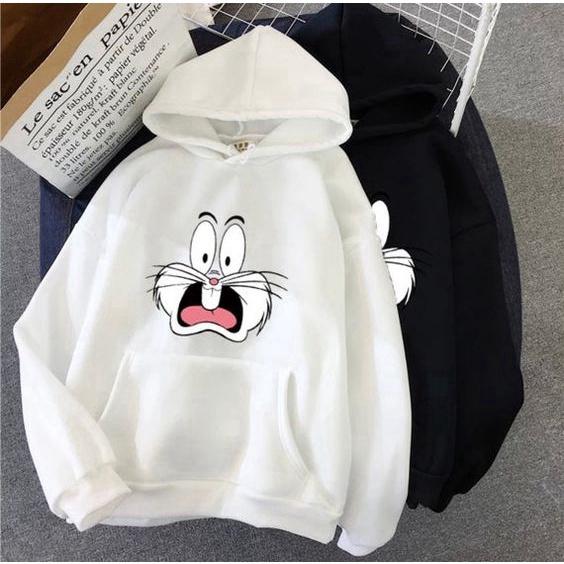 Áo Nỉ Bông Hình Cartoon Cute Hoodie tay dài ấm áp gia đình trẻ em full size unisex 3158 Store