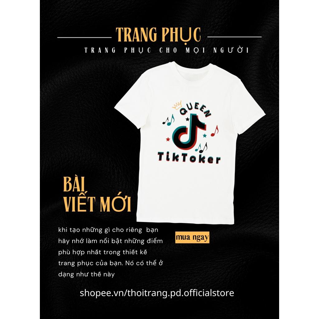 Áo thun phom rộng in chữ