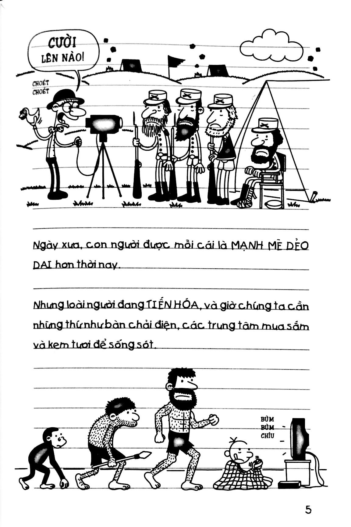 Nhật Ký Chú Bé Nhút Nhát - Tập 10 Những Ngày Xưa Cũ bản Tiếng Việt