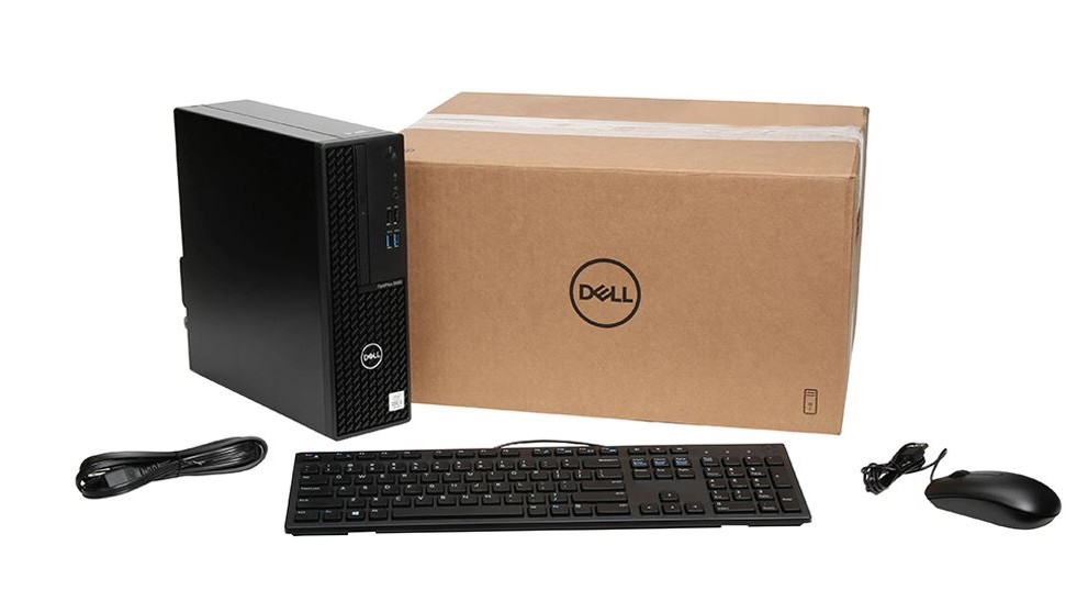 PC Dell OptiPlex 3080 BTX (i3-10105  3.7GHz/4GB RAM/HDD 1TB/DVDRW/VGA/Fedora) (42OT380025) - hàng chính hãng ( hàng trưng bày).