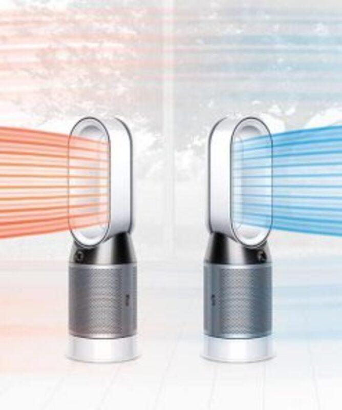 Quạt Tháp Không Cánh Lọc Không Khí Dyson Pure Cool Link HP07, Máy Lọc Không Khí Phòng Ngủ, Hàng Nhập Khẩu