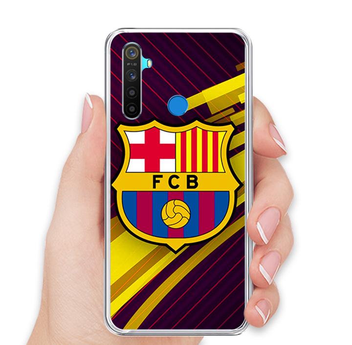 Ốp lưng điện thoại Realme 5 - Silicon dẻo - 0173 CLBBARCELONA - Hàng Chính Hãng