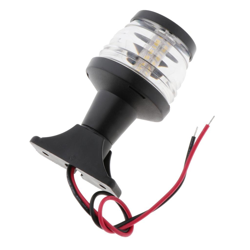 4" Fixed Led Marine Anchor Lights ° White LED DC 12-24V