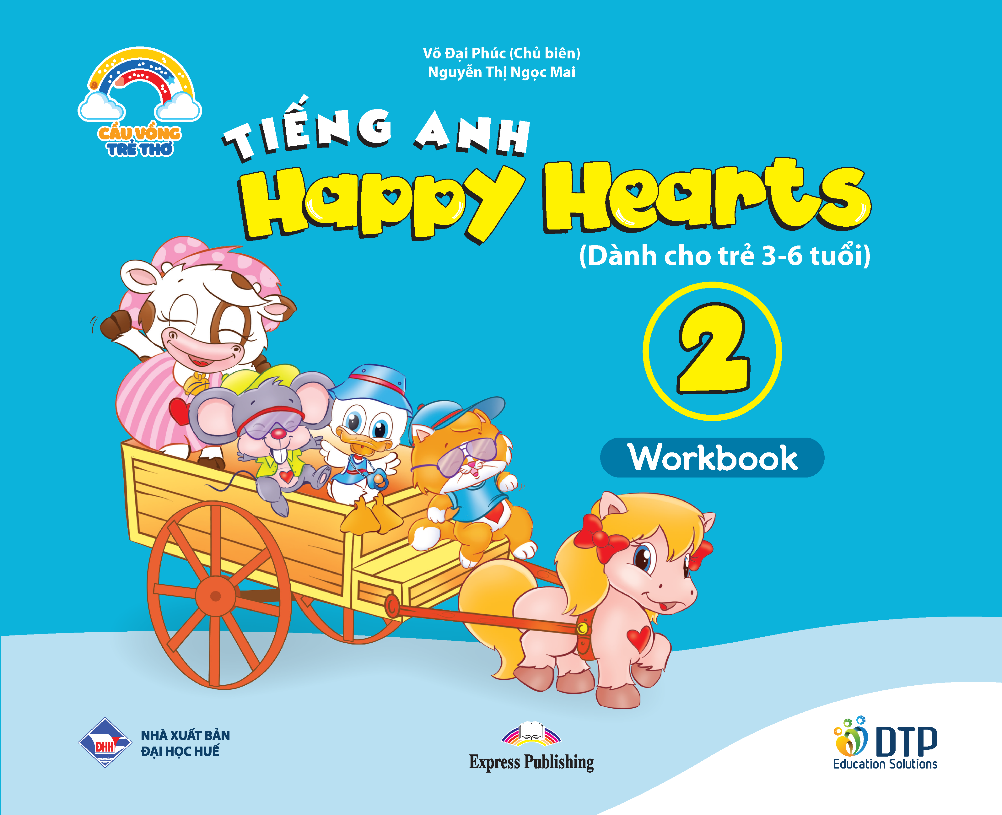 Bộ sản phẩm Tiếng Anh Happy Hearts 2 - Student's Book & Workbook ((sách bài học và bài tập)