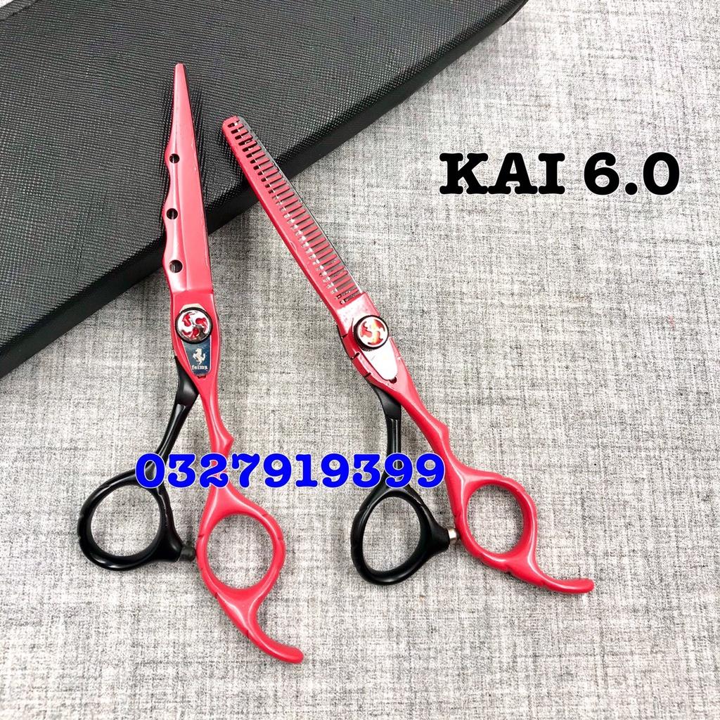 Kéo cắt tỉa tóc KAI 6.0