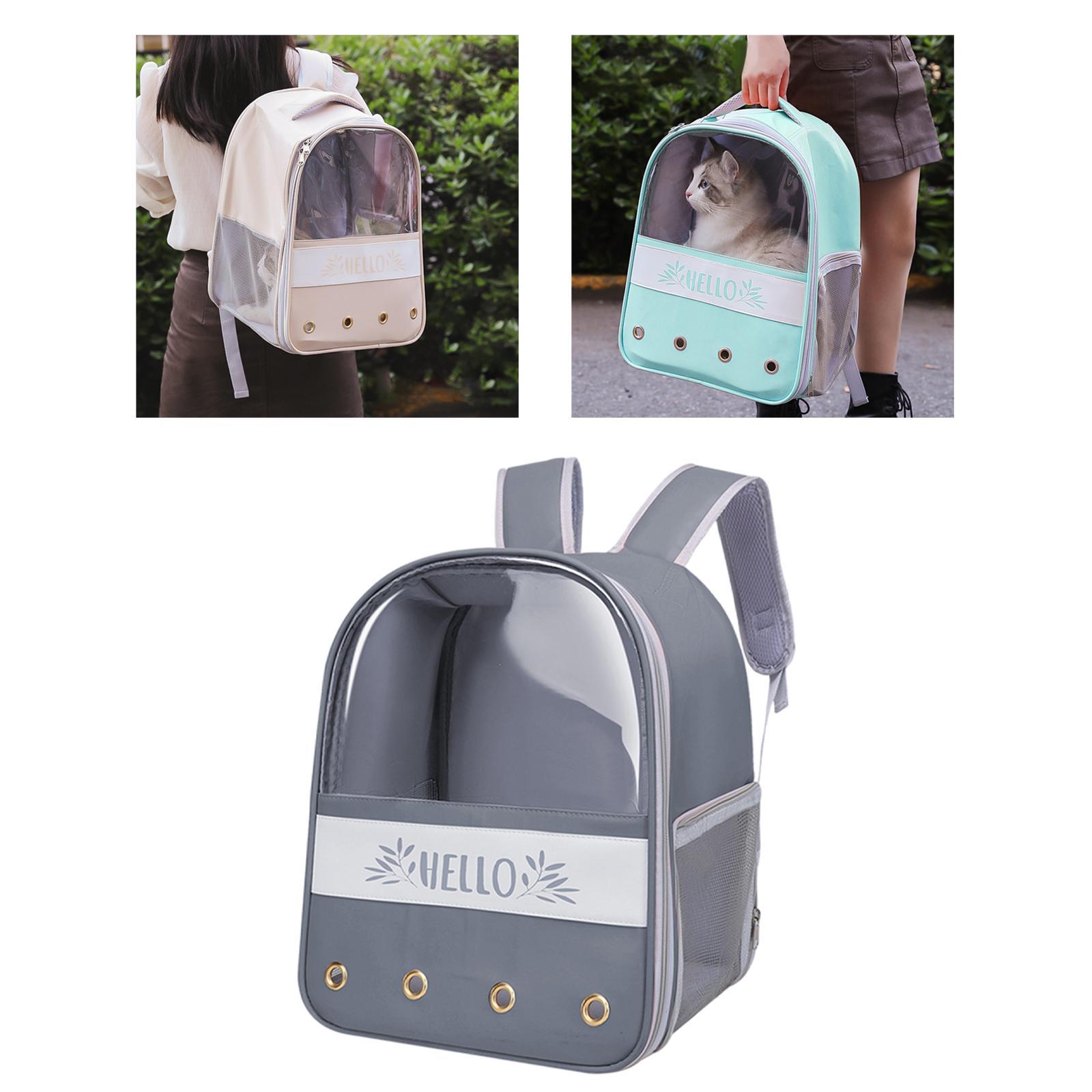 Durable Pet Carrier Backpack Travel Bag Rabbits