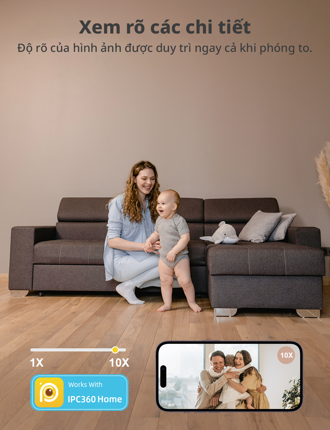 Camera Wifi IPC360 Home Minion, chất lượng video 1080p , xoay 360 độ