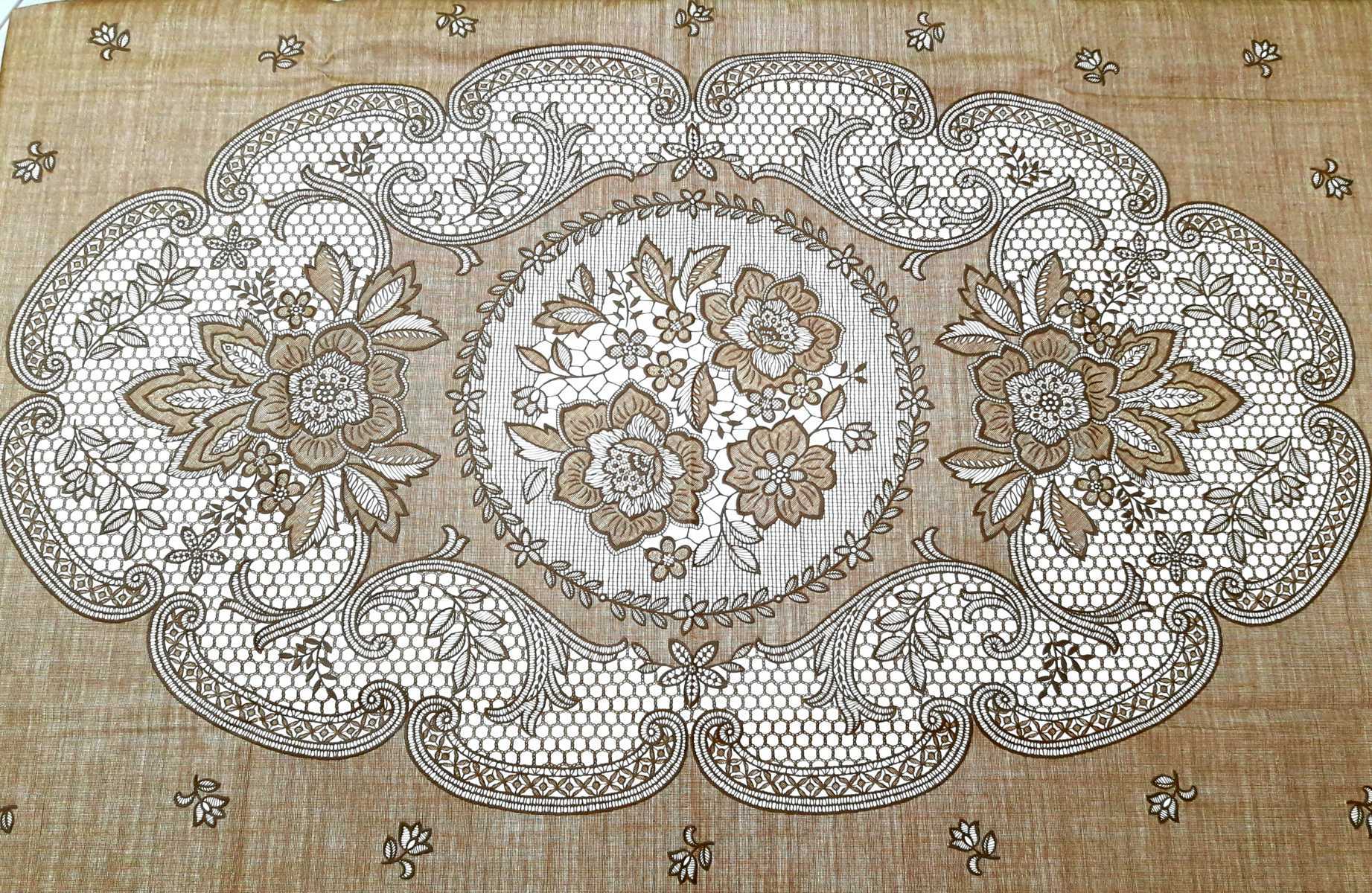 Khăn Trải Bàn PAULEE - FY 116 nâu