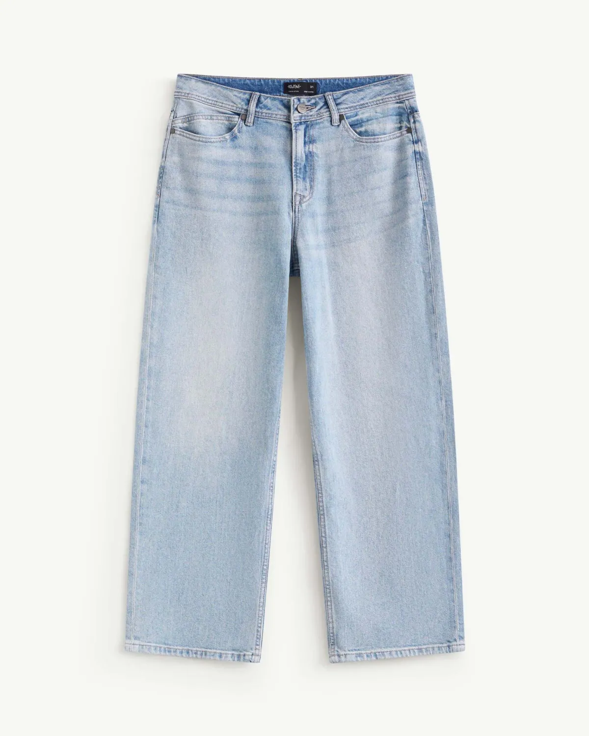 Quần jeans nam ống Suông . Form Straight cropped - ROUTINE 10F24DPA018 | ROUTINE CÀ MAU