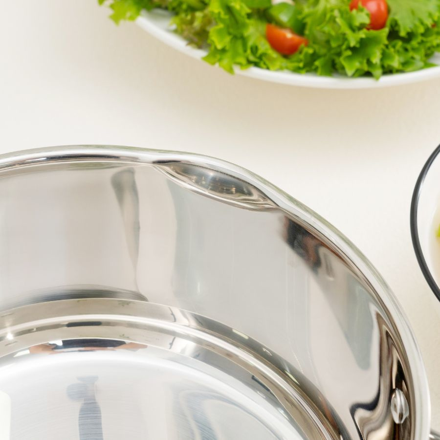 Bộ nồi xửng hấp Inox 5 đáy Kalpen L30PRO size 30cm dung tích 14L, chuẩn ĐỨc bảo hành 5 năm