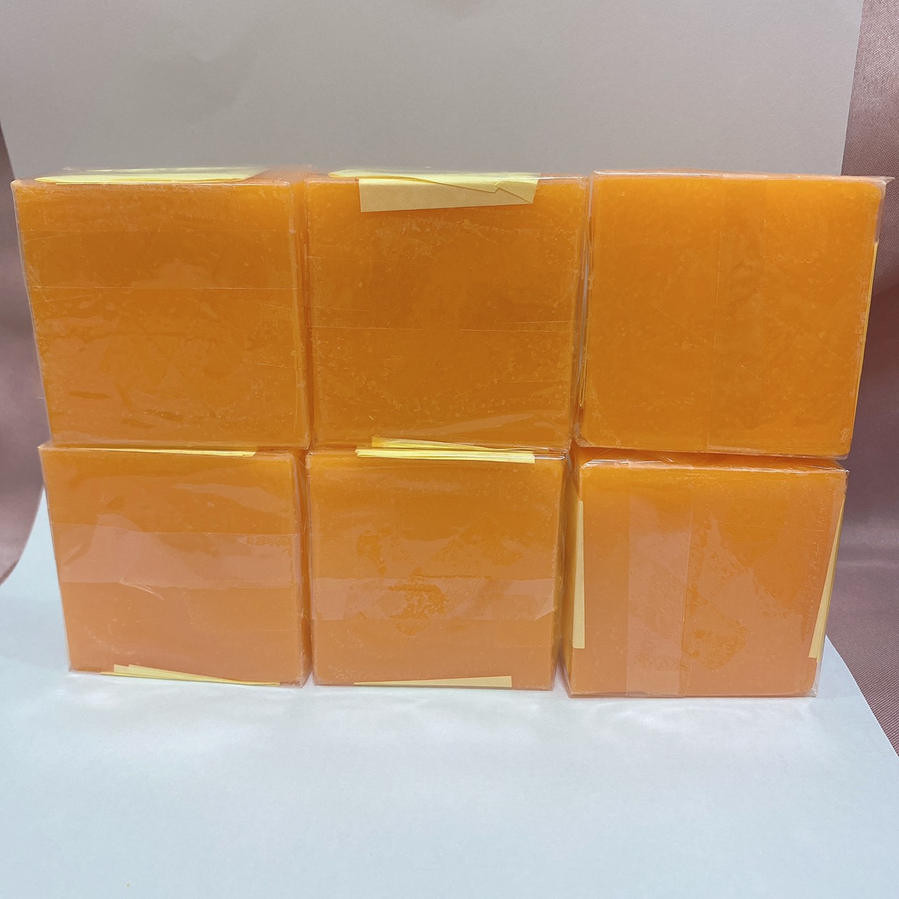 Combo 6 bánh xà phòng cam nghệ trắng da thái lan