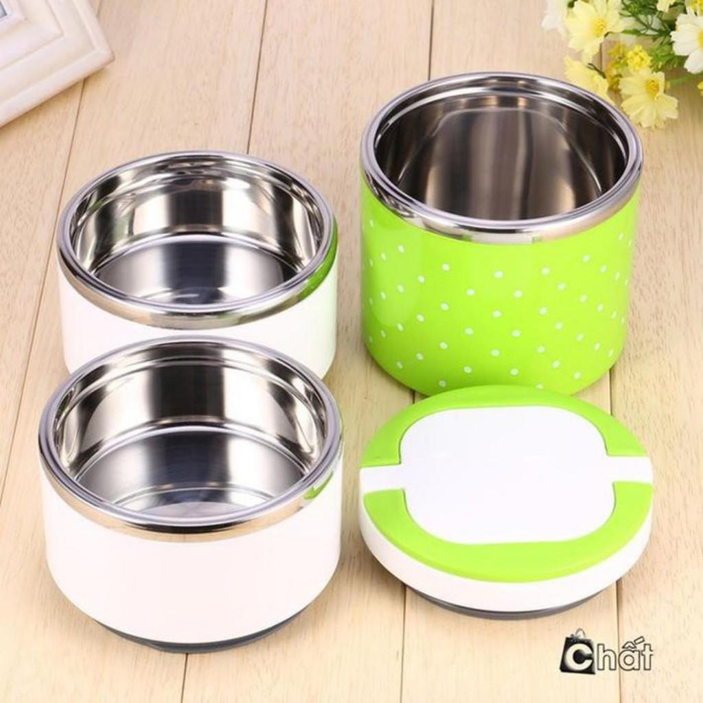 Hộp cơm 3 tầng ruột inox giữ nhiệt
