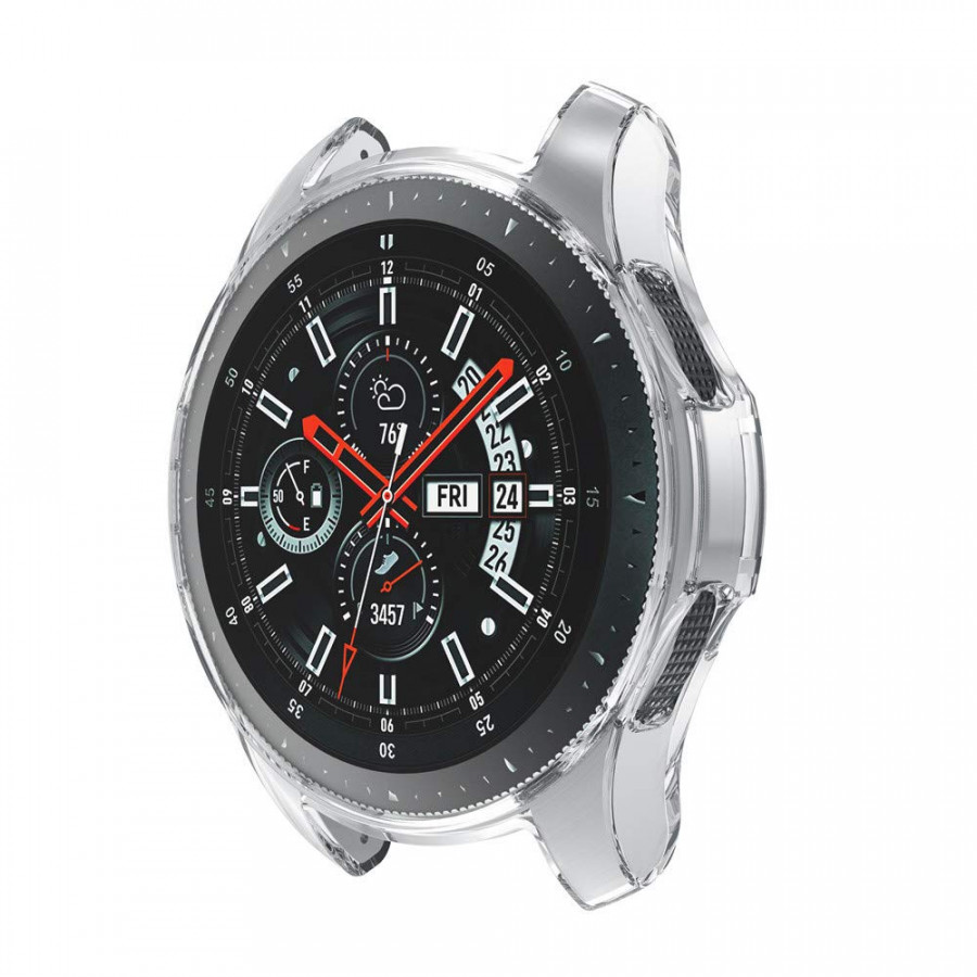 Ốp Silicon TPU chống va đập cho Samsung Gear S3, Galaxy Watch - Trong Suốt