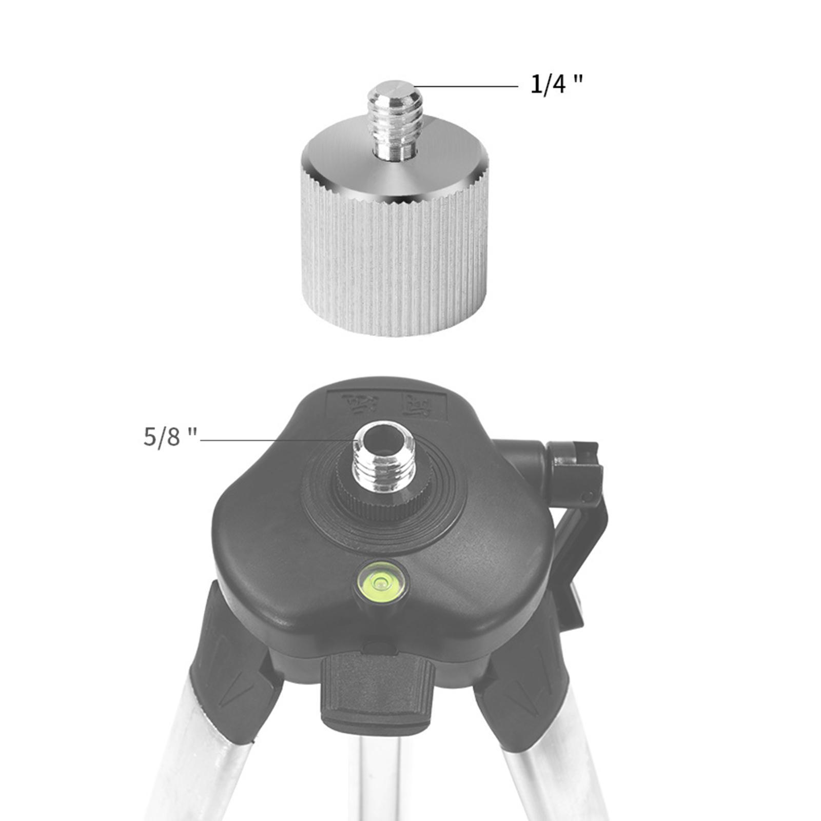 Mic Stand Adapter 5/8" Female to 1/4" Male Accessory for Camera Tripod