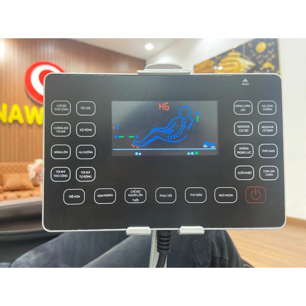 GHẾ MASSAGE OKINAWA OS 885 - CON LĂN MASSAGE 4D