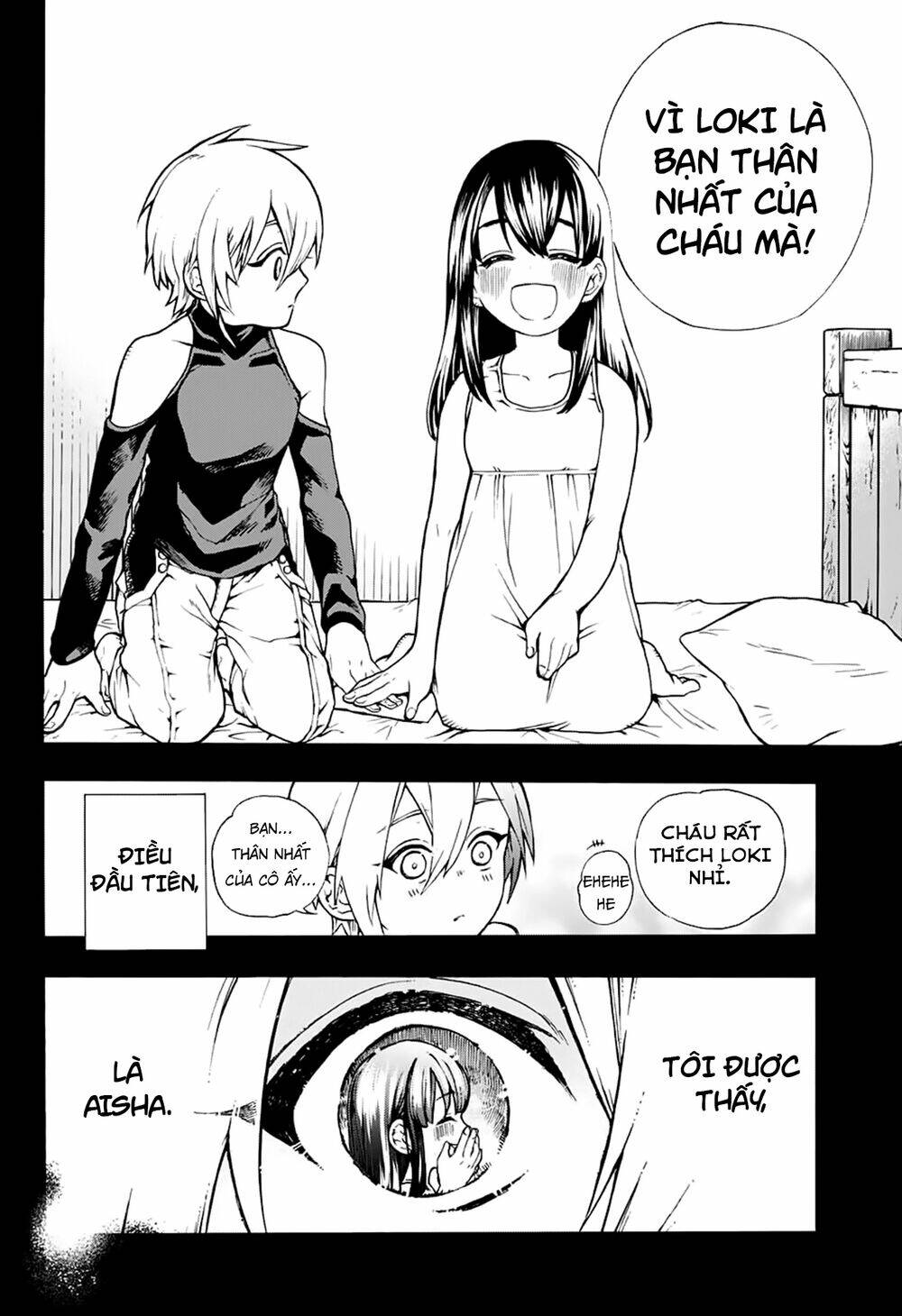 những bức họa quái dị của phù thủy chapter 1 9