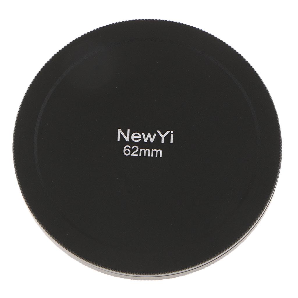 62 mm/2.44 inch Metal UV CPL Filter Case Protection Box Lens Cover Stack Storage Cap