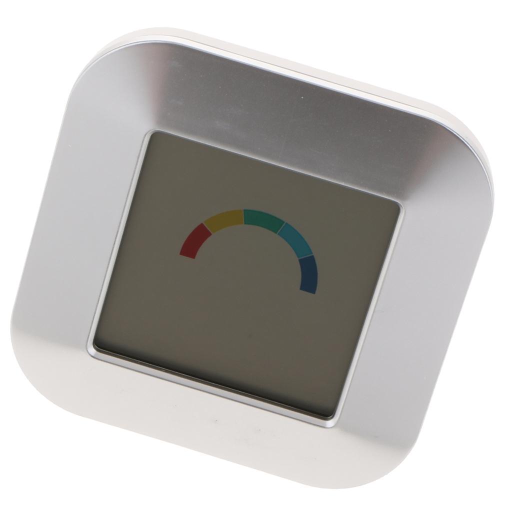 Multi-function Temperature Meter DC105+ Touch Electronic Weather Clock