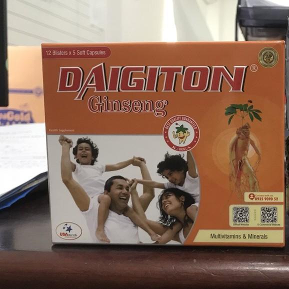 TPBVSK Daigiton Giseng hộp 60 viên