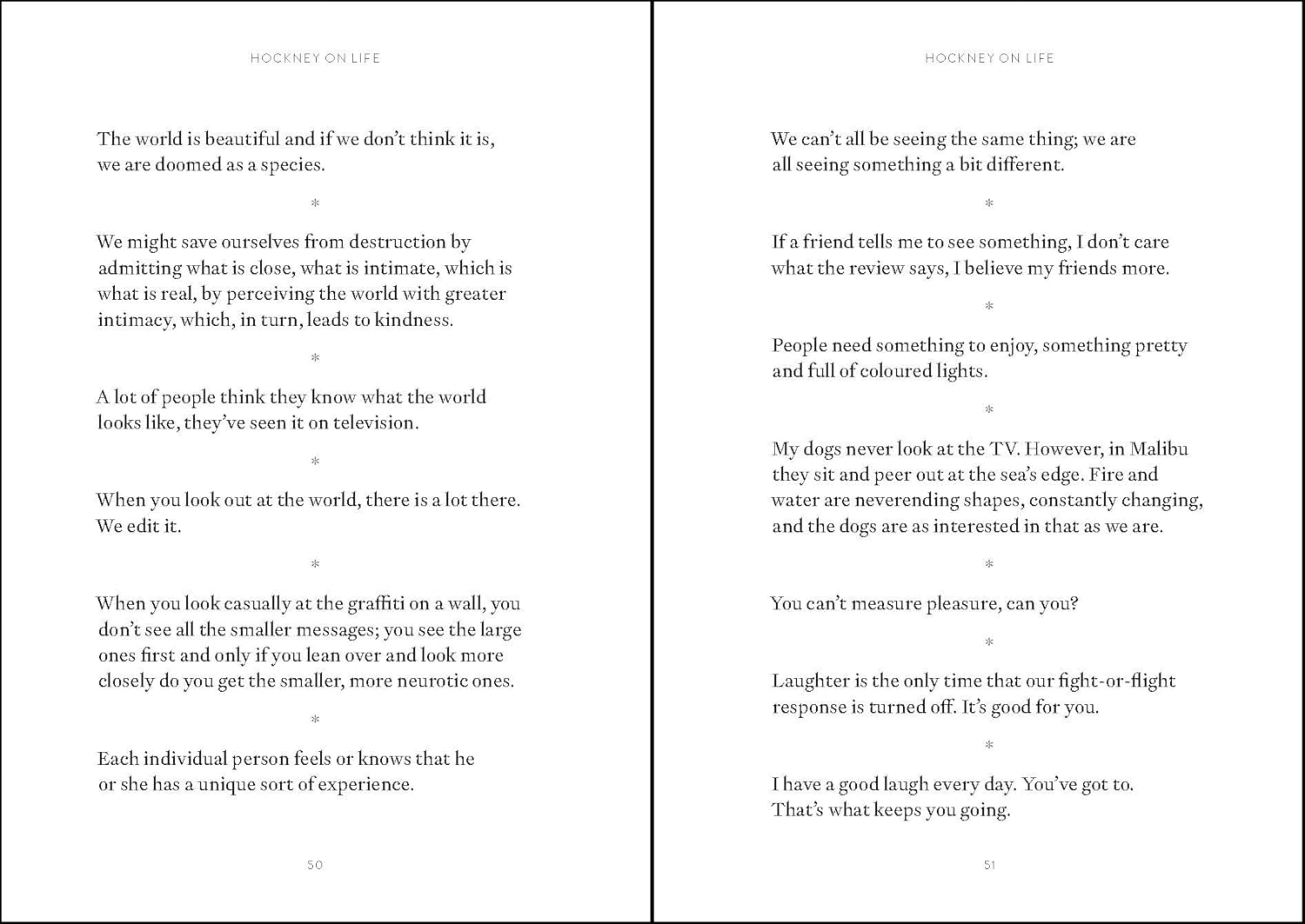 World According To David Hockney, The