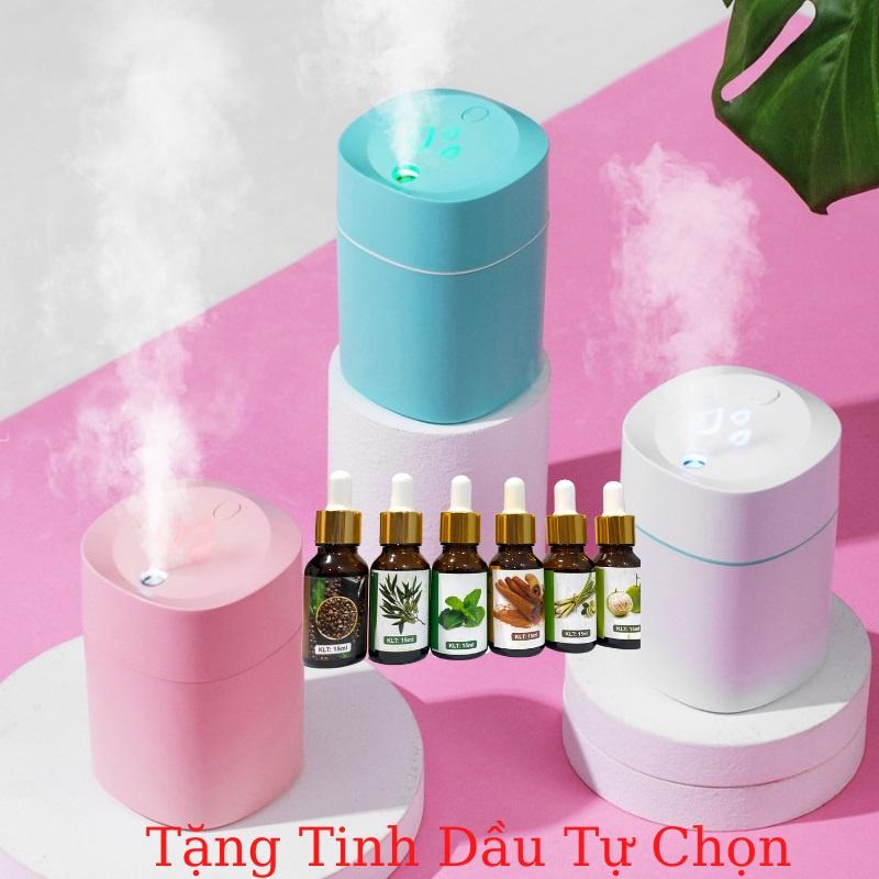 Máy Khuếch Tán Phun Sương Mini Humidifer Dung Tích 220ML Tạo Ẩm Xông Phòng Khử Mùi Trong Nhà Và Trên Xe Hơi