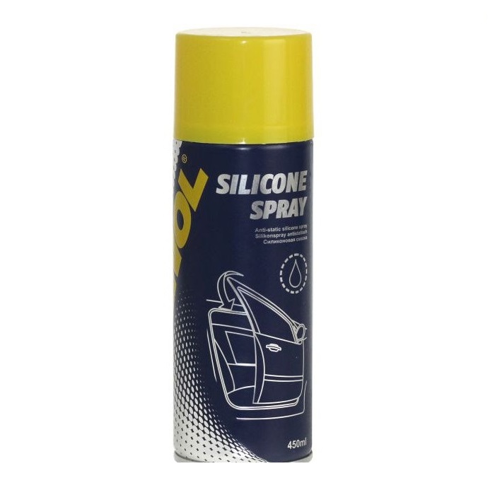 [Cao Cấp] Xịt Silicone Bảo Vệ, Làm Bóng Nội Thất Xe MANNOL 9953 – 200ML | 9963 - 450ML Silicone Spray