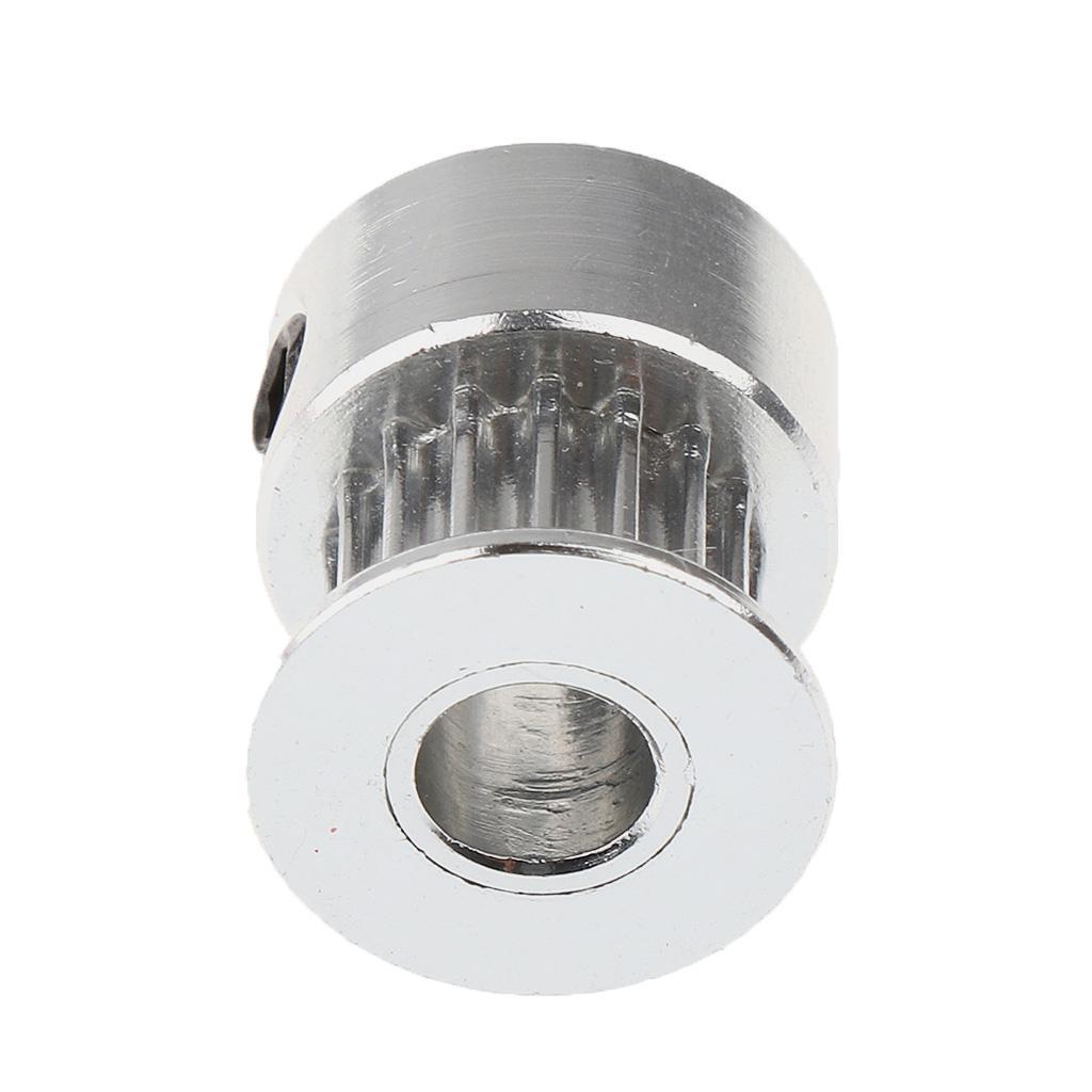 Set of 4 Mini Aluminum 16  Timing Belt Pulley Gear Sprocket Wheel 5mm Bore