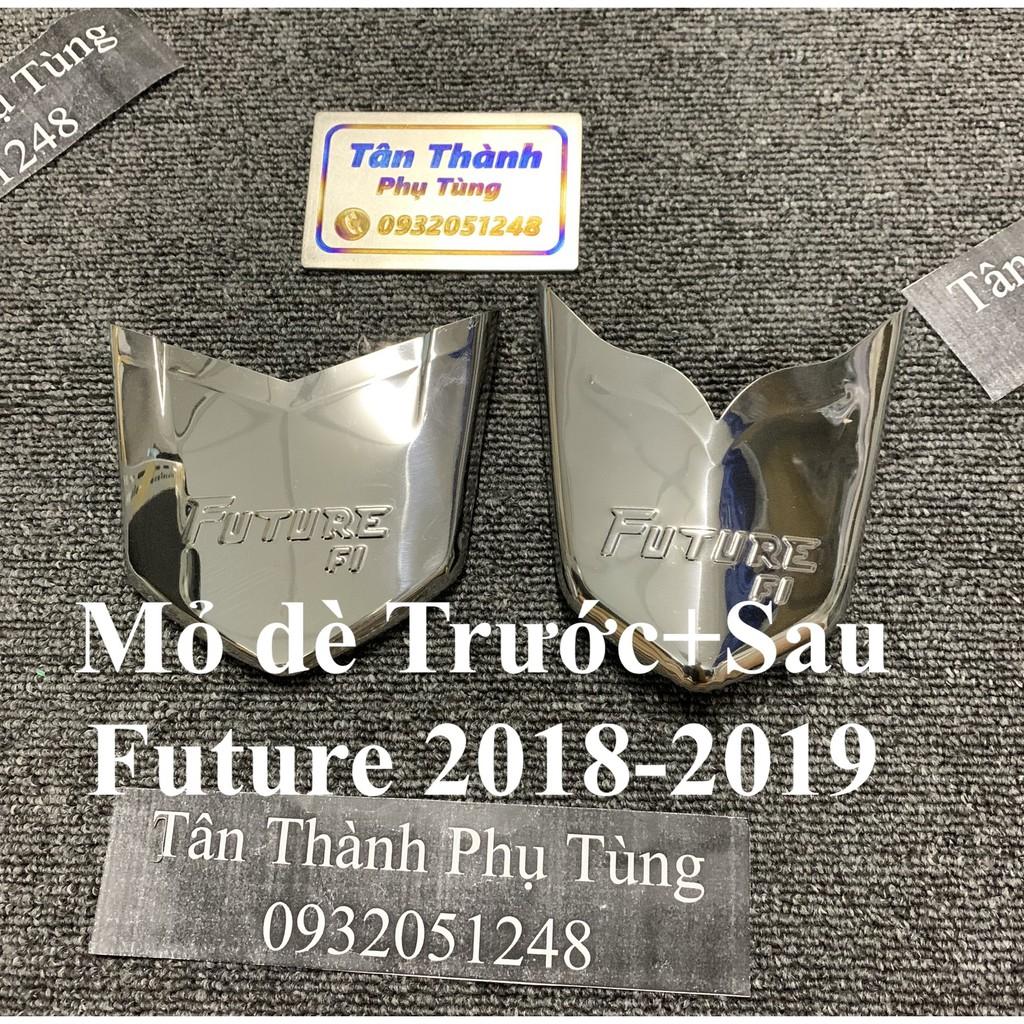 Ốp mỏ dè trước sau Inox dành cho các loại xe: Wave, Sirius, Air Blade, Vssion, SH,Vario, Lead