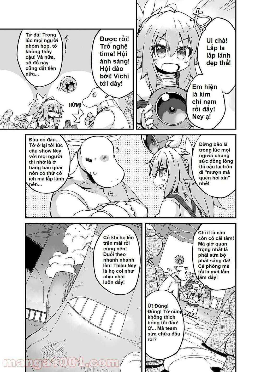 ngay cả khi hậu tận thế, thật hạnh phúc vẫn còn được sống... chapter 16.1 11