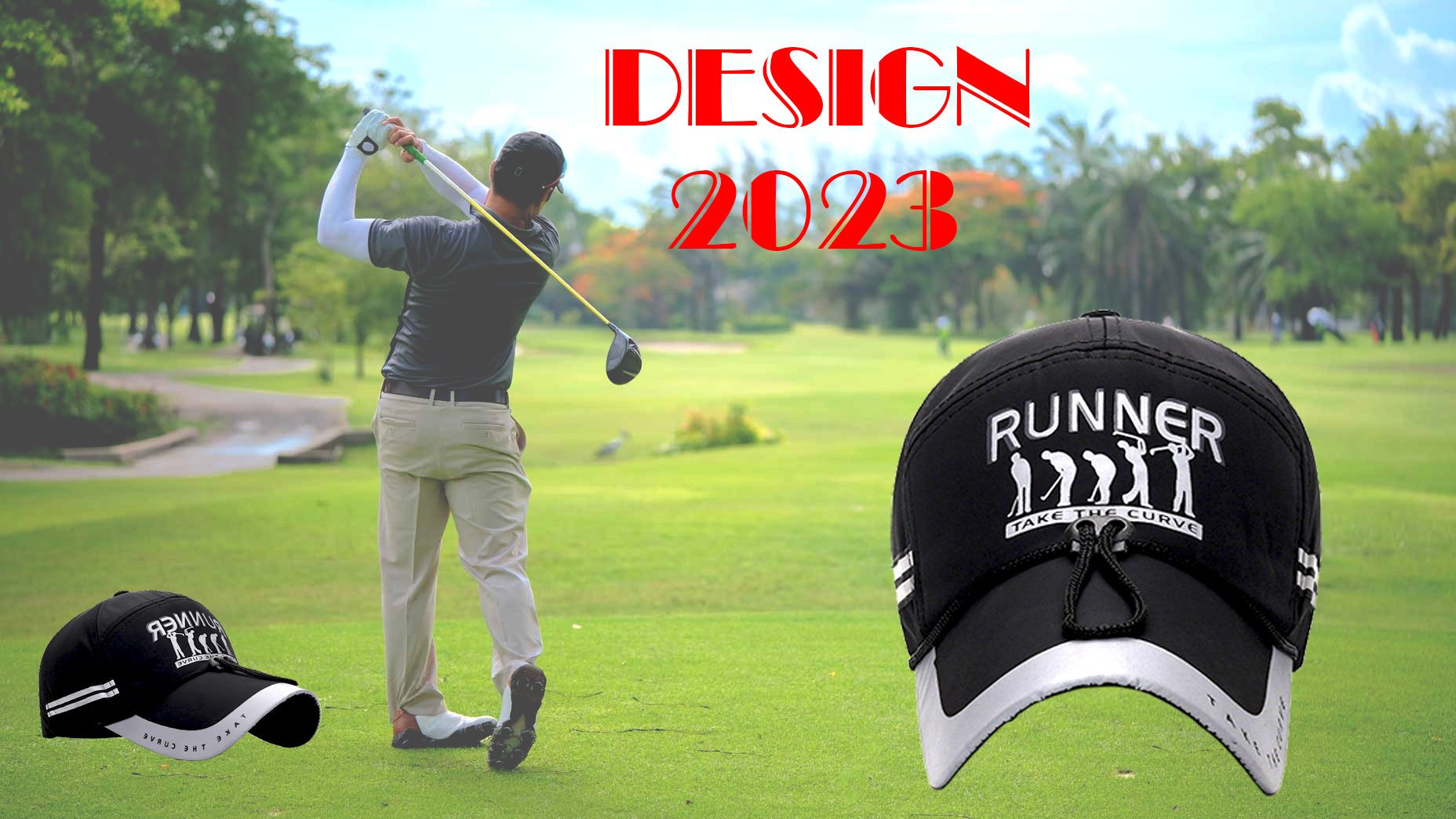 DESIGN 2023 - COMBO KHĂN CHỐNG NẮNG KẾT HỢP MŨ GOLF PHONG CÁCH CHÂU ÂU - HÀNG CHÍNH HÃNG LOẠI 1