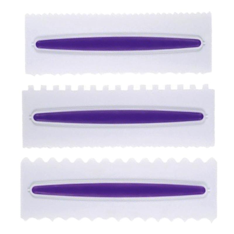 Thìa đánh kem làm mịn hơn Dụng cụ nạo bánh 3 Kem làm đá mịn hơn Kem bơ mịn hơn Bộ dụng cụ làm bánh DIY Dụng cụ làm bánh kẹo mềm Lược trang trí bánh