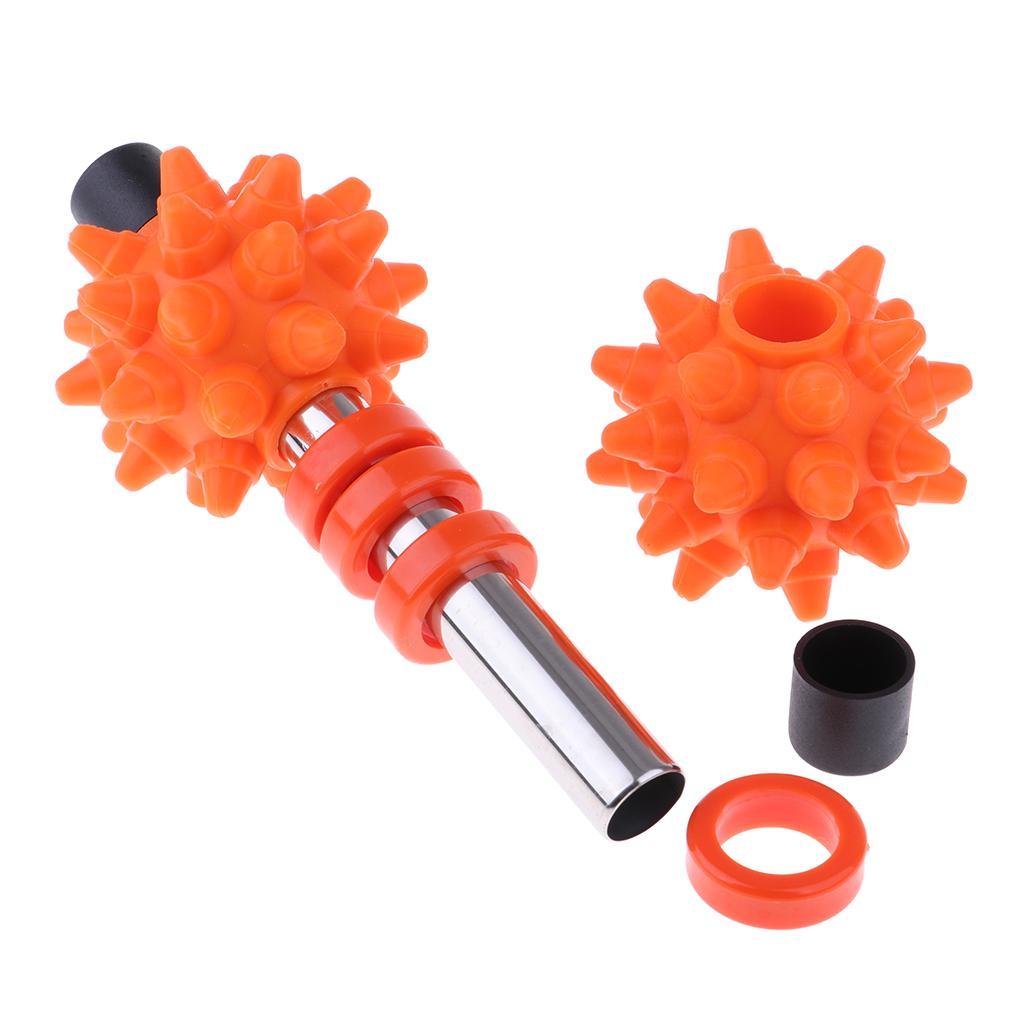 Massage Stick with Double Peanut Balls for Muscle Relaxing Tool