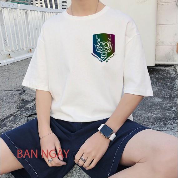 Áo Phản Quang Đa Sắc Tay Lỡ Unisex