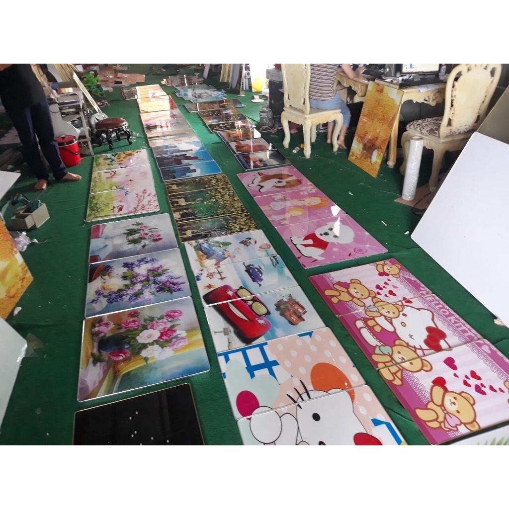10 MẪU TRANH HOA SEN CÁ CHÉP - Tranh Cửu Ngư treo tường phòng khách