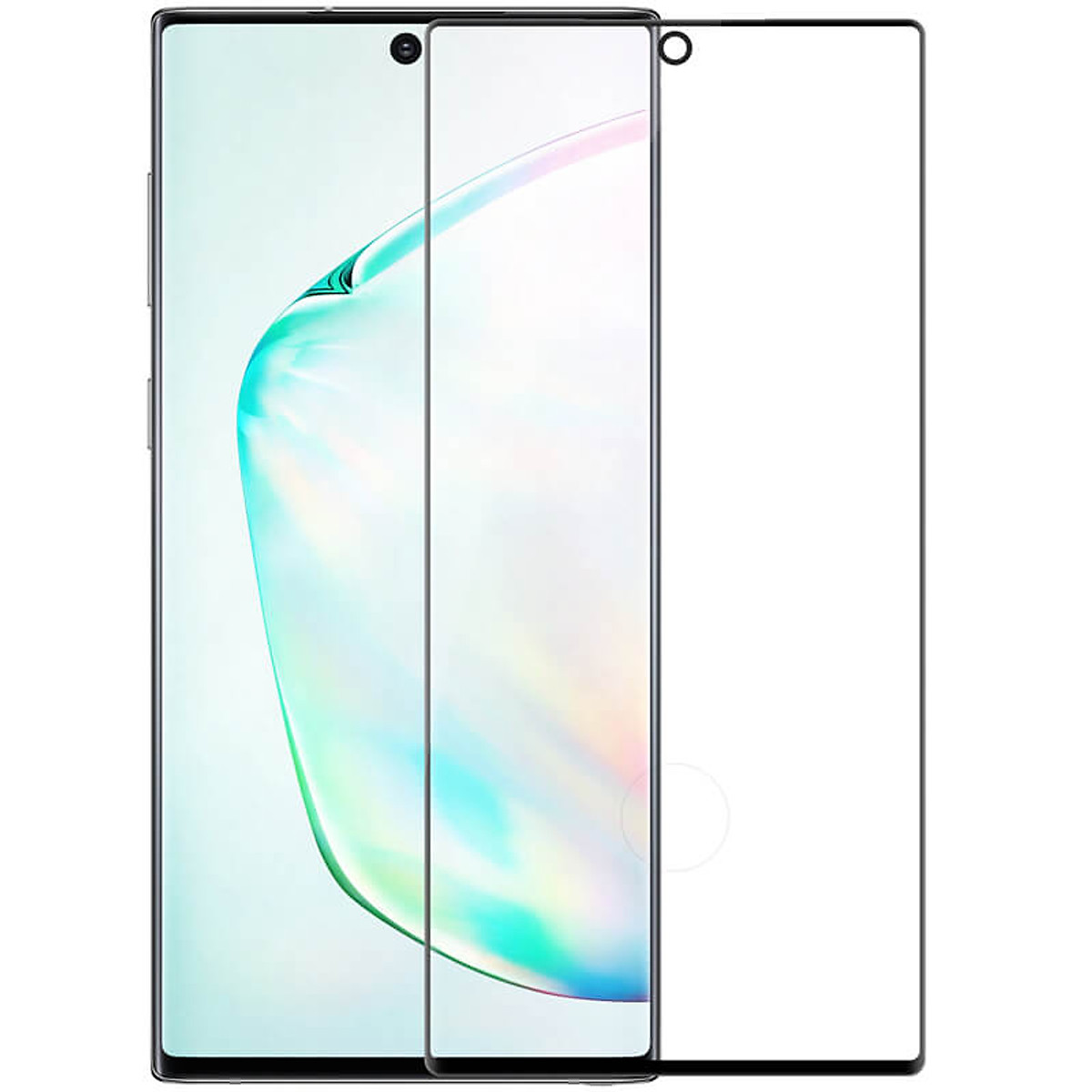 Tấm dán kính cường lực cho Samsung Galaxy Note 10 full màn hình - Hàng chính hãng Nillkin 3D CP+ MAX