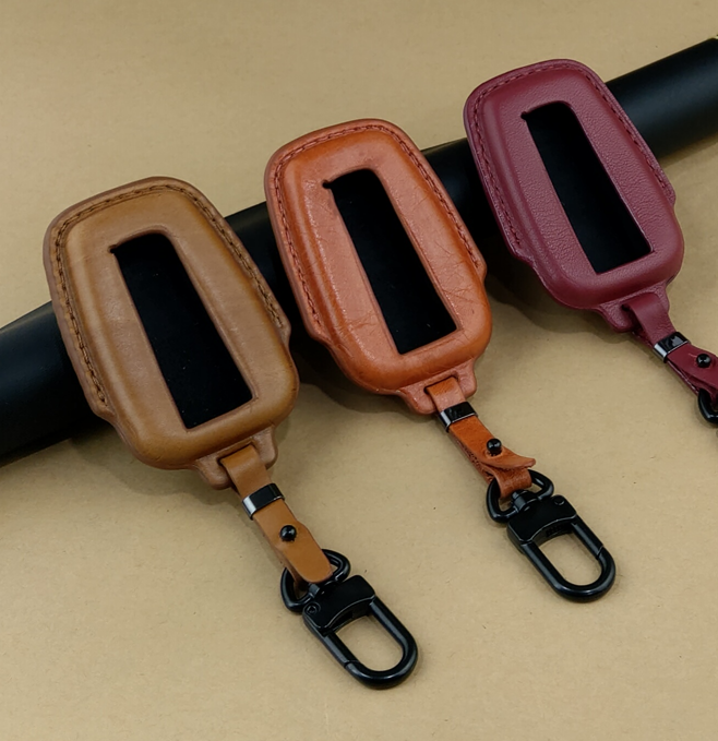 Bao da ép phom Handmade bọc chìa khóa xe ô tô TOYOTA da bò thât giá tận xưởng (có bán sỉ)