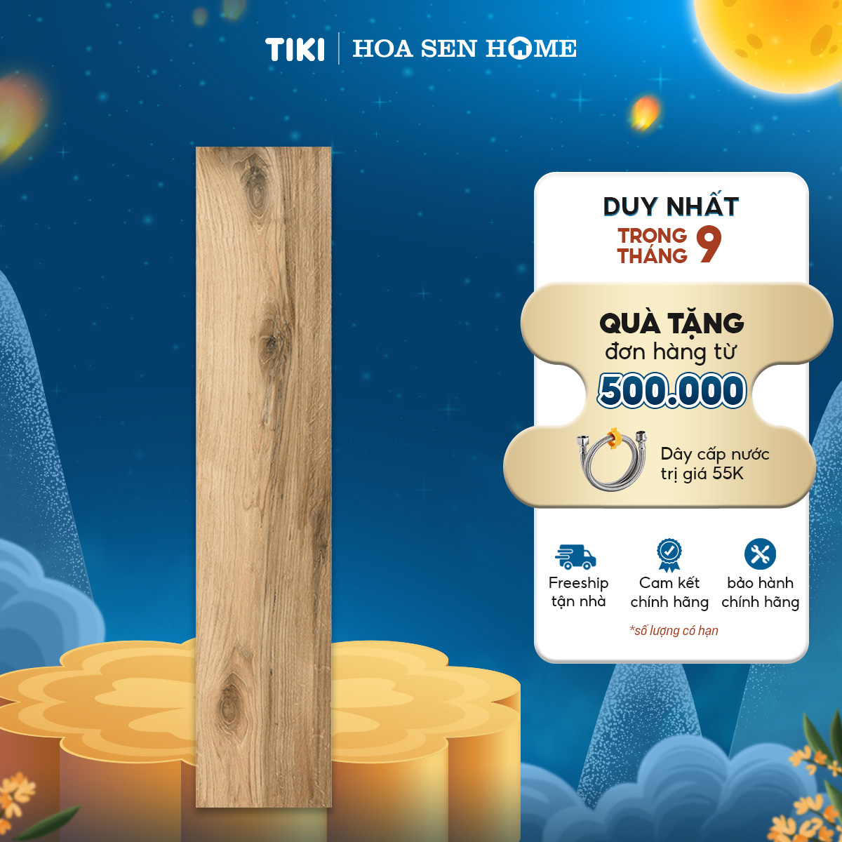 Gạch men lát nền LUSTRA INDAL0201200003 màu nâu, họa tiết vân đá tự nhiên, chống trầy chống ẩm vượt trội, kích thước 200mmx1200mm, thùng 5 viên - Hàng chính hãng