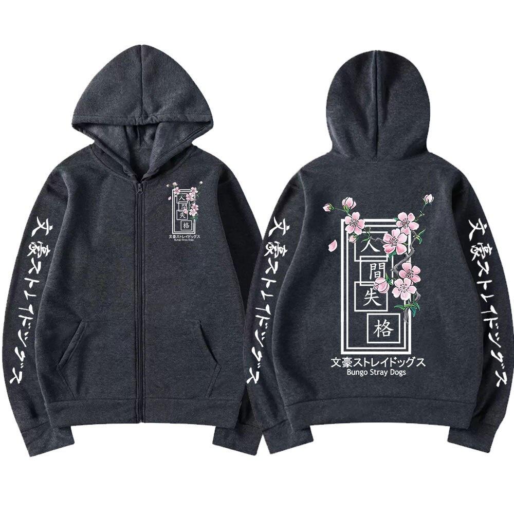 Áo Hoodie Anime Con chó Bungo Đi Lạc