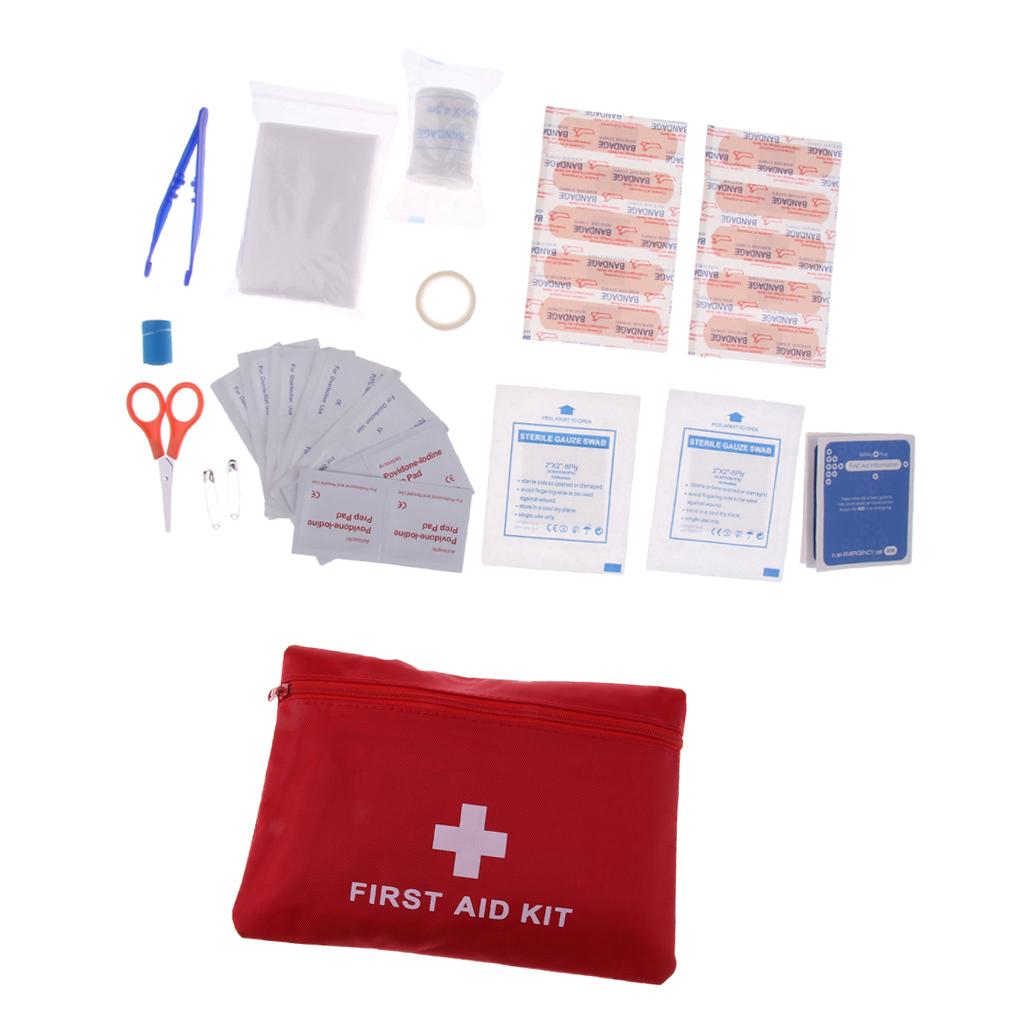 First Aid Energency Kit Car Home Travel Outdoor Sports Survival Bag